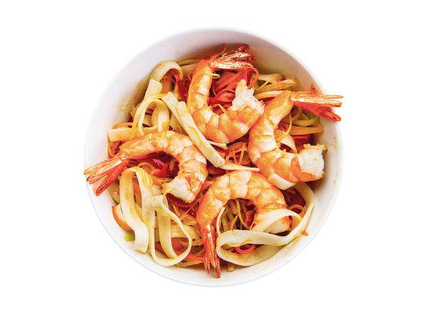 TakaTuki - Вок Пшеничная лапша с креветками