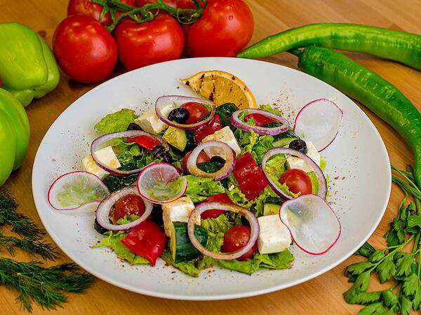 Булкин дом - Теплый салат из филе курицы