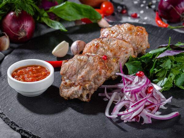 Новорижская застава - Шашлык из почечной части телятины