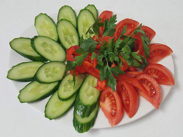 Шаурма Club - Овощная нарезка