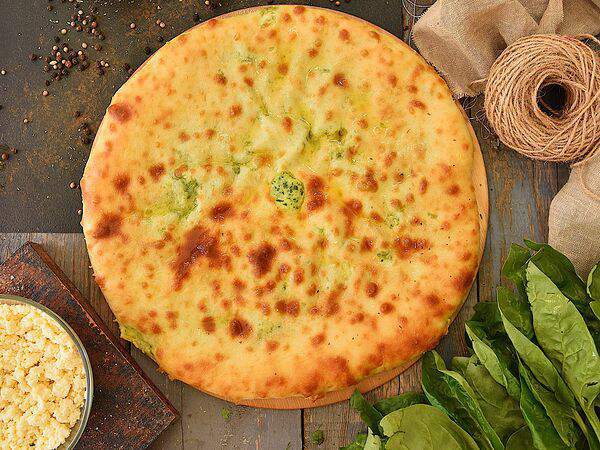 Пироговъ - Сытный пирог с сыром и шпинатом