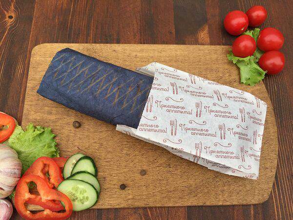 Да! Шаурма - Турецкая шаурма Острая чёрном лаваше