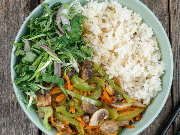 Дед Хо - Рис с овощами