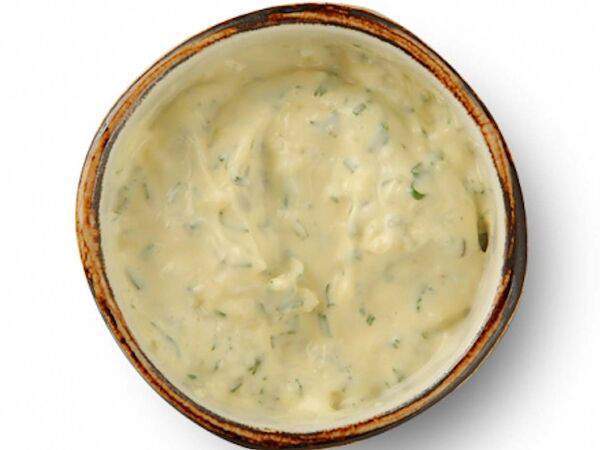 Урюк - Сметана с чесноком