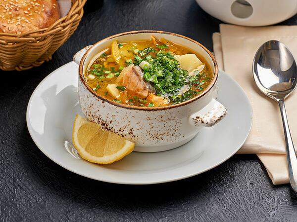 Салам - Уха из семги