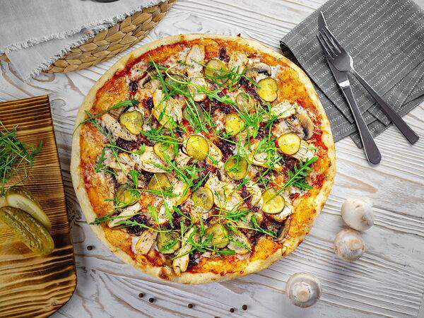 Top pizza - Пицца с Курицей и грибами