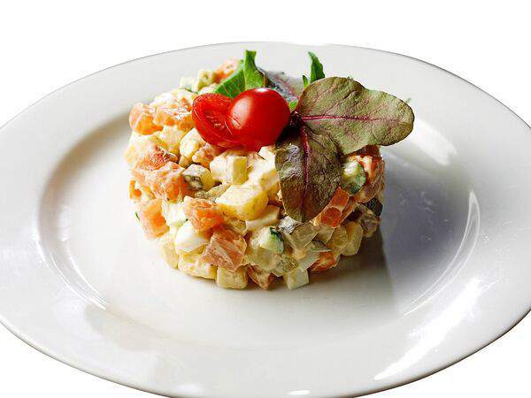 The Peashem - Оливье с семгой