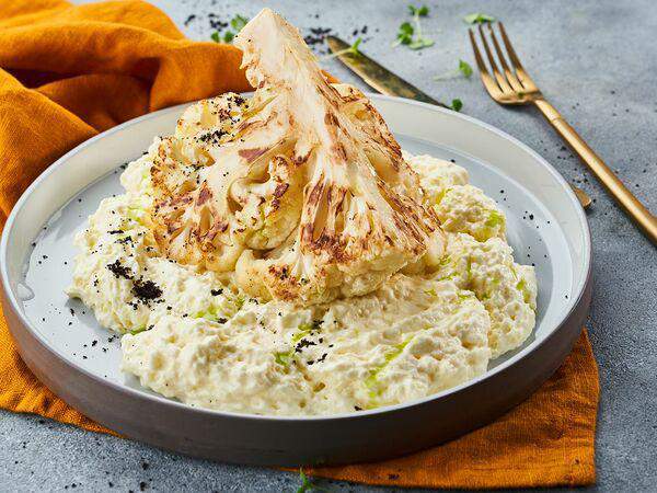 Eshak - Цветная капуста на углях с сырным муссом