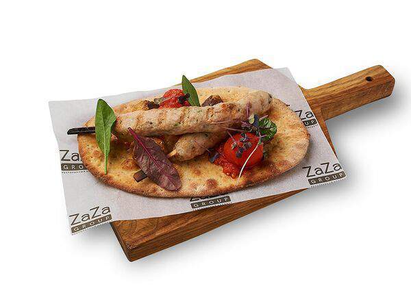 Portofino - Домашние кебабчики из цыпленка на теплой лепешке