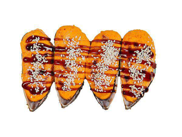 Чука - Запеченные Мидии в ракушках с японским соусом Спайси