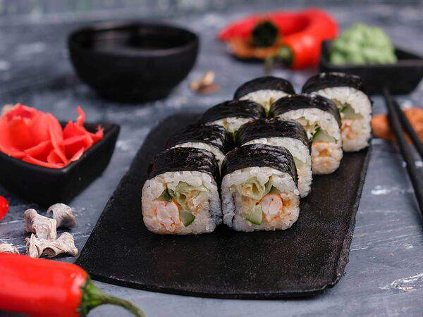 Суши кот - Ролл Спайси креветка