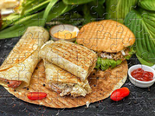 Kebab Food Street - Кебаб puzzle