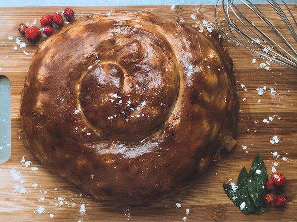 Пироговский - Эльзасский пирог с яблоком и корицей