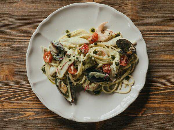 Римские каникулы - Лингвини с морепродуктами