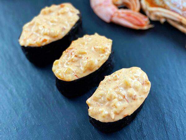 Чиливилли - Гункан с копченым лососем