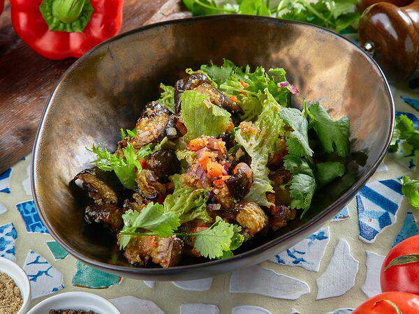 Квеври - Из печеных баклажанов