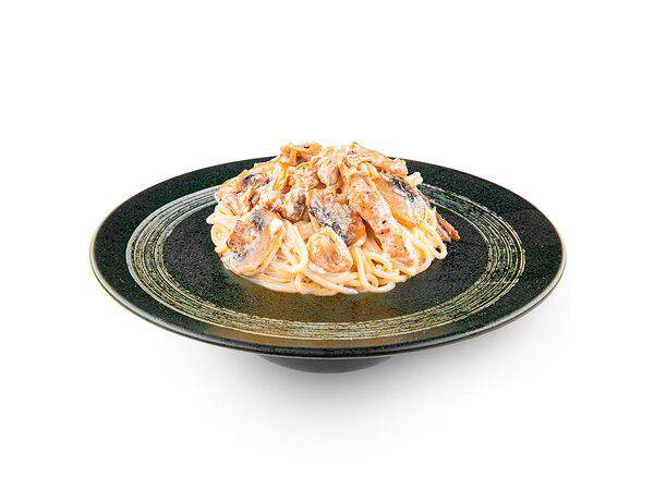 Белый рис - Жульен с цыплёнком