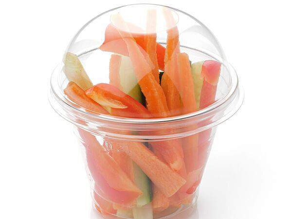 Ближе к делу - Нарезка из свежих овощей в стакане