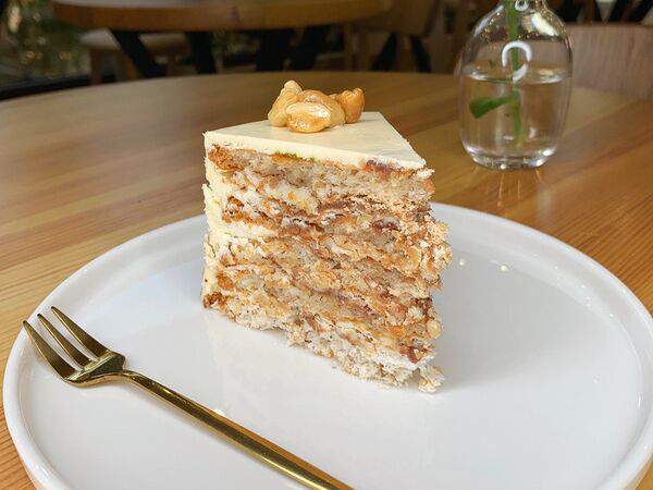 Крем-карамель - Торт Ореховый с маскарпоне