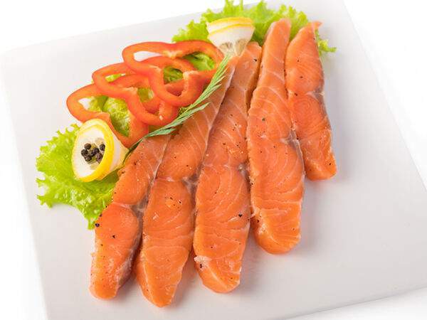 Бахетле - Малосольная семга