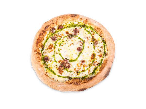 Detroit style - Пицца Песто чикен