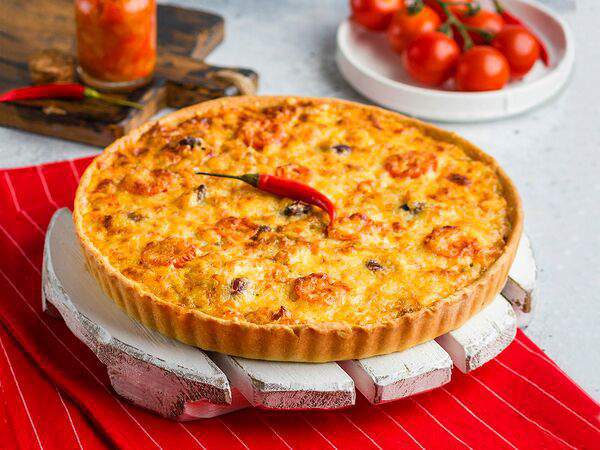 Машенькины пироги - Мексиканский пирог с фаршем, фасолью, кукурузой и перцем чили