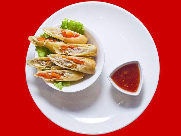 Индокитай - Спринг-роллы с куриной грудкой и креветками