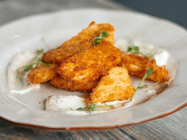 Кофебулка - Стрипсы из адыгейского сыра