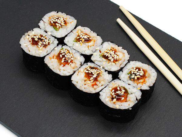 Едим дома - Ролл с угрем