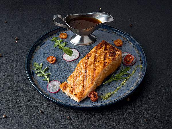 Гриль-бар42 - Стейк из лосося гриль