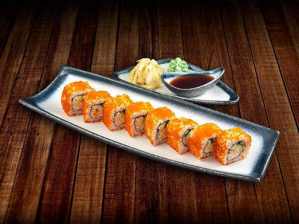 Тук-тук панда - Ролл Калифорния лайт с крабом