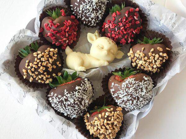 Merci Desert - Клубника и олененок