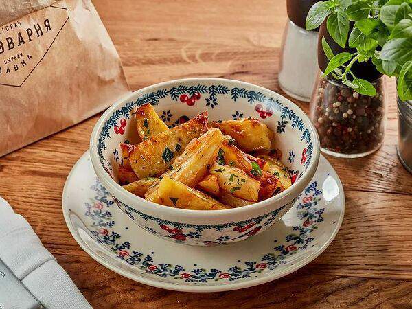 Сыроварня - Картофель, жаренный с луком