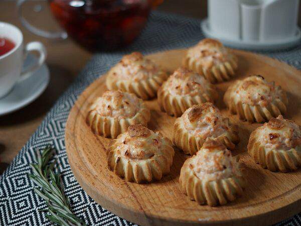 Тестов - Перепечки с лососем и картофелем