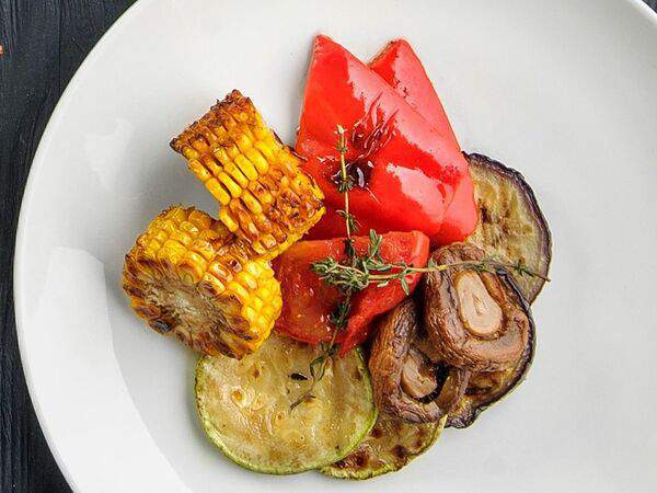 Гранат - Овощи на мангале