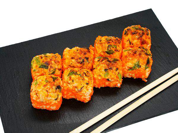 Едим дома - Запеченный ролл с угрем