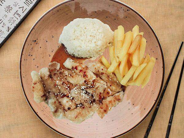 Ариран - Рыба в кисло-сладком соусе