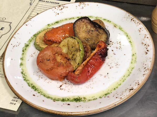 Ресторан 2Avenue - Овощи гриль