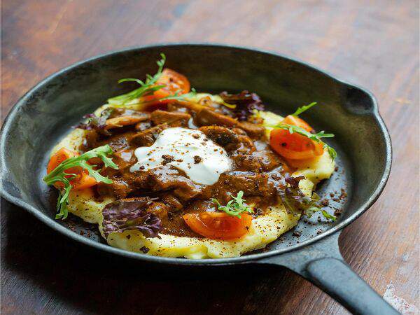 Бар Мажор - Мраморная говядина с соусом Деми