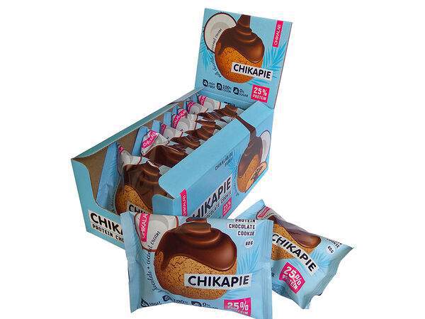 Lazy fox coffee - Печенье протеиновое с начинкой Кокос без сахара Bombbar