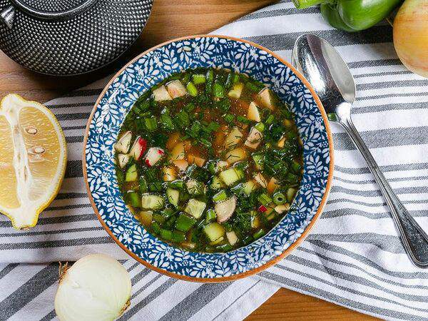 Bazar express - Окрошка с ветчиной