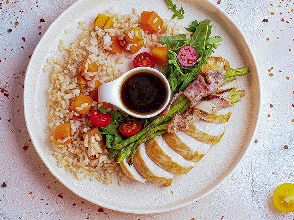 Агафредо - Куриная грудка в кисло-сладком соусе