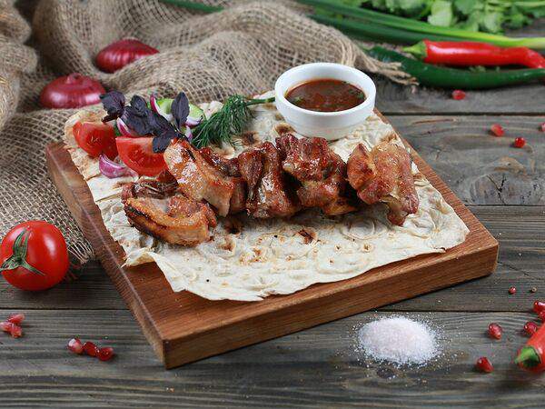 Шашлык Hits - Шашлык из cвинoй грудинки