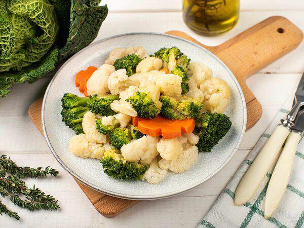 Бахетле - Капуста цветная и брокколи отварная