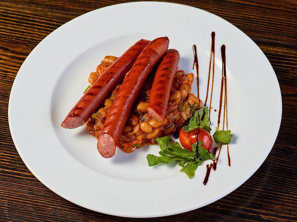 Паб #ПП - Ливерпульские колбаски с белой фасолью