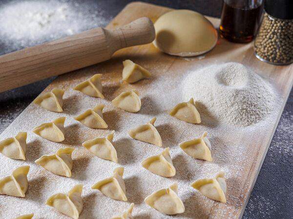 Оливье - Любимые пельмешки с курицей