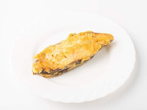 Бахетле - Палтус жареный в панировке с реберной костью