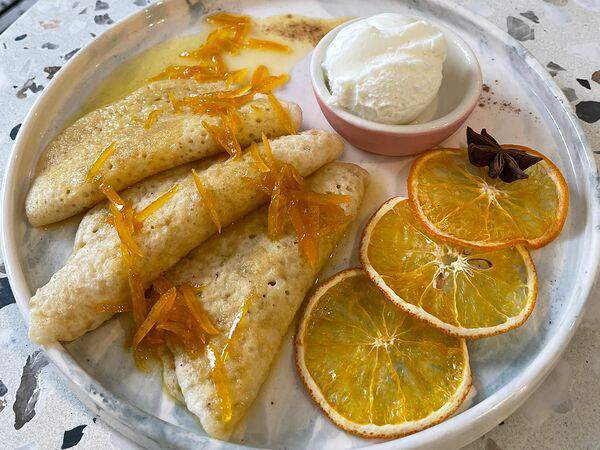 Black Fox - Марокканские блинчики с авторским соусом