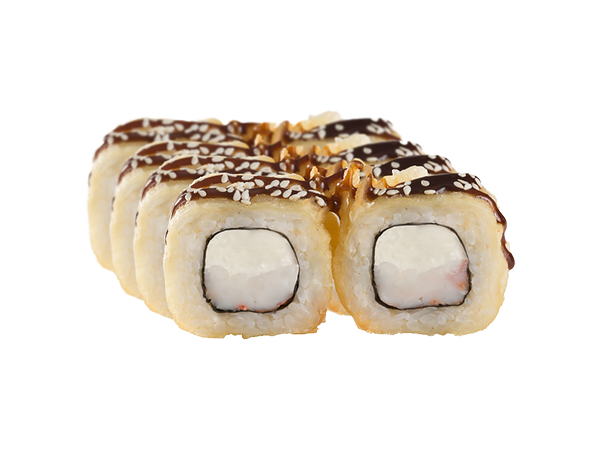 Автосуши Автопицца - Ролл Филадельфия Темпура с креветками (кляр)