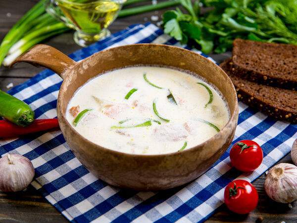 Шашлык Hits - Суп сливочный из семги по-фински